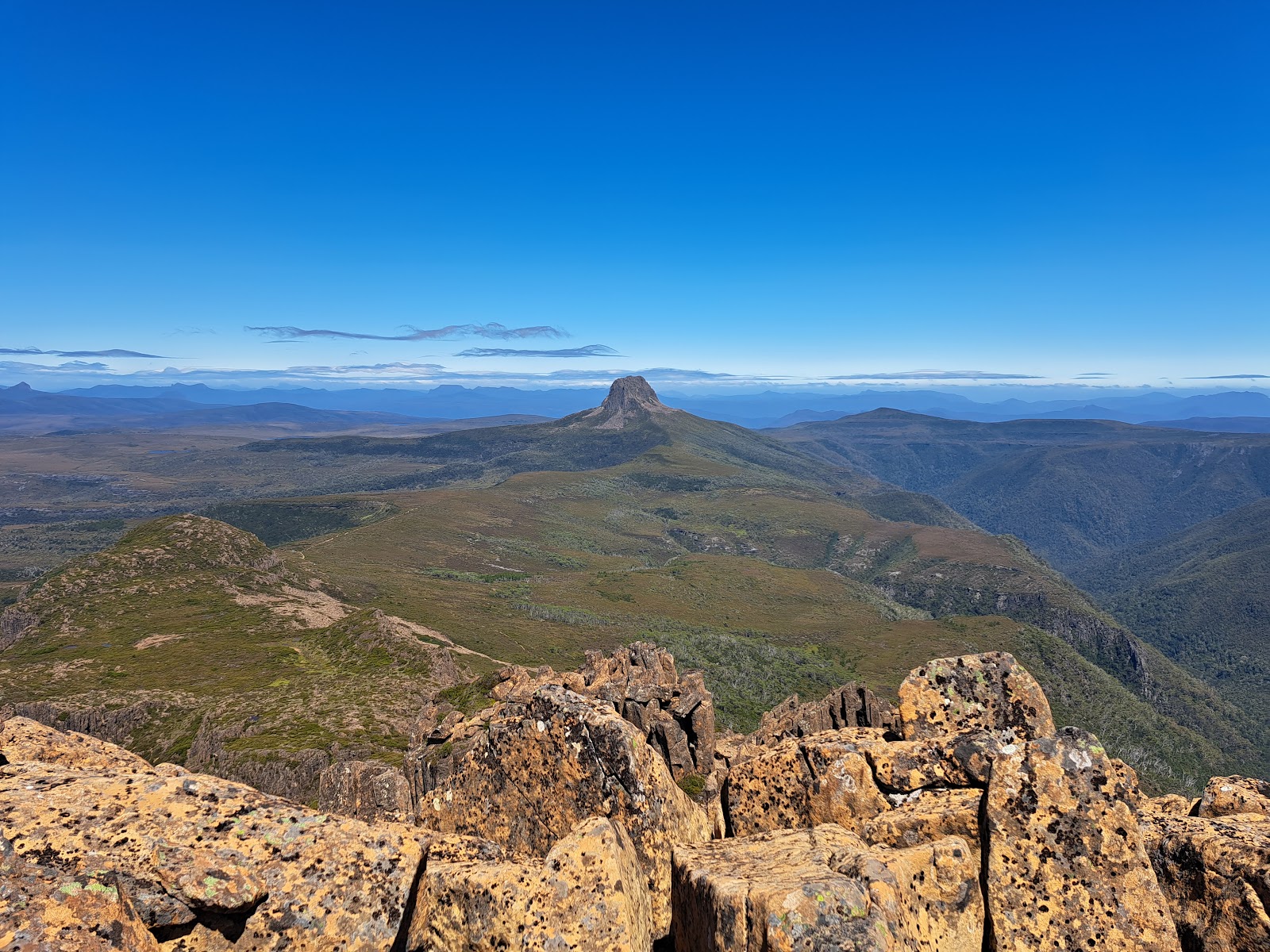 크래들 마운틴 정상