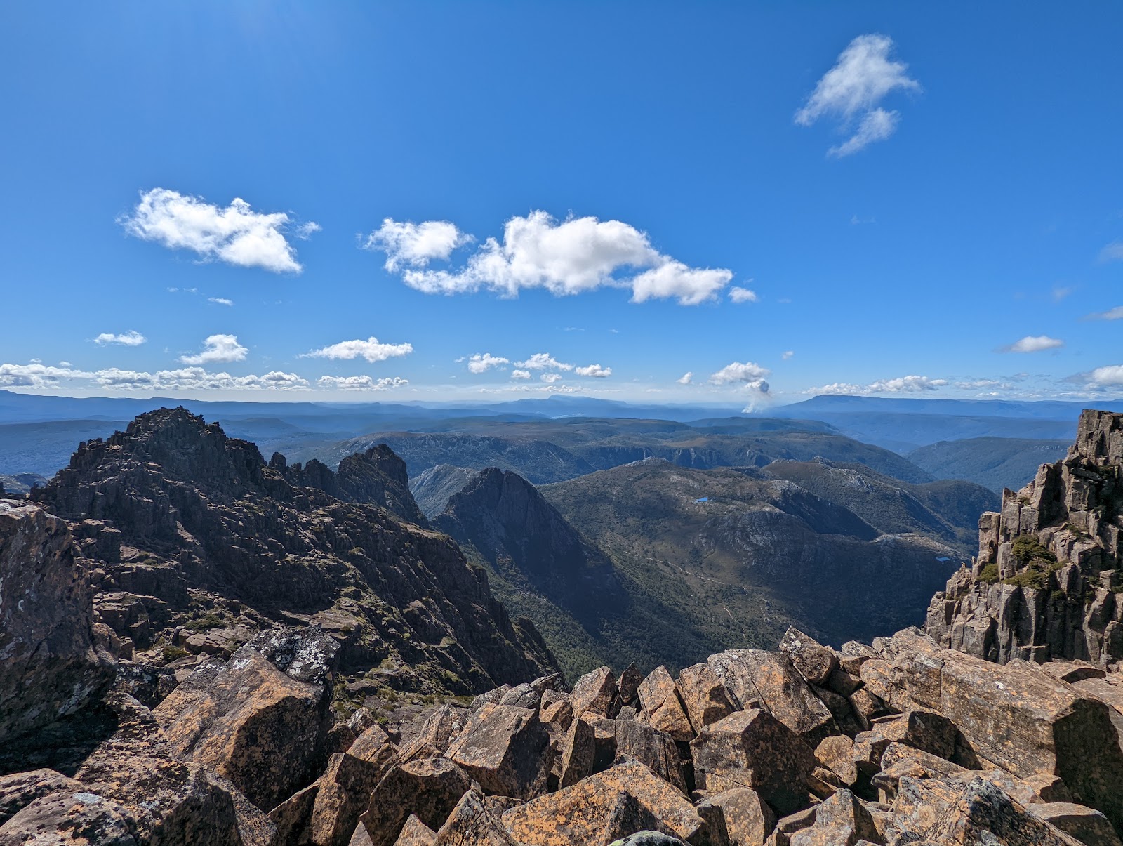 크래들 마운틴 정상