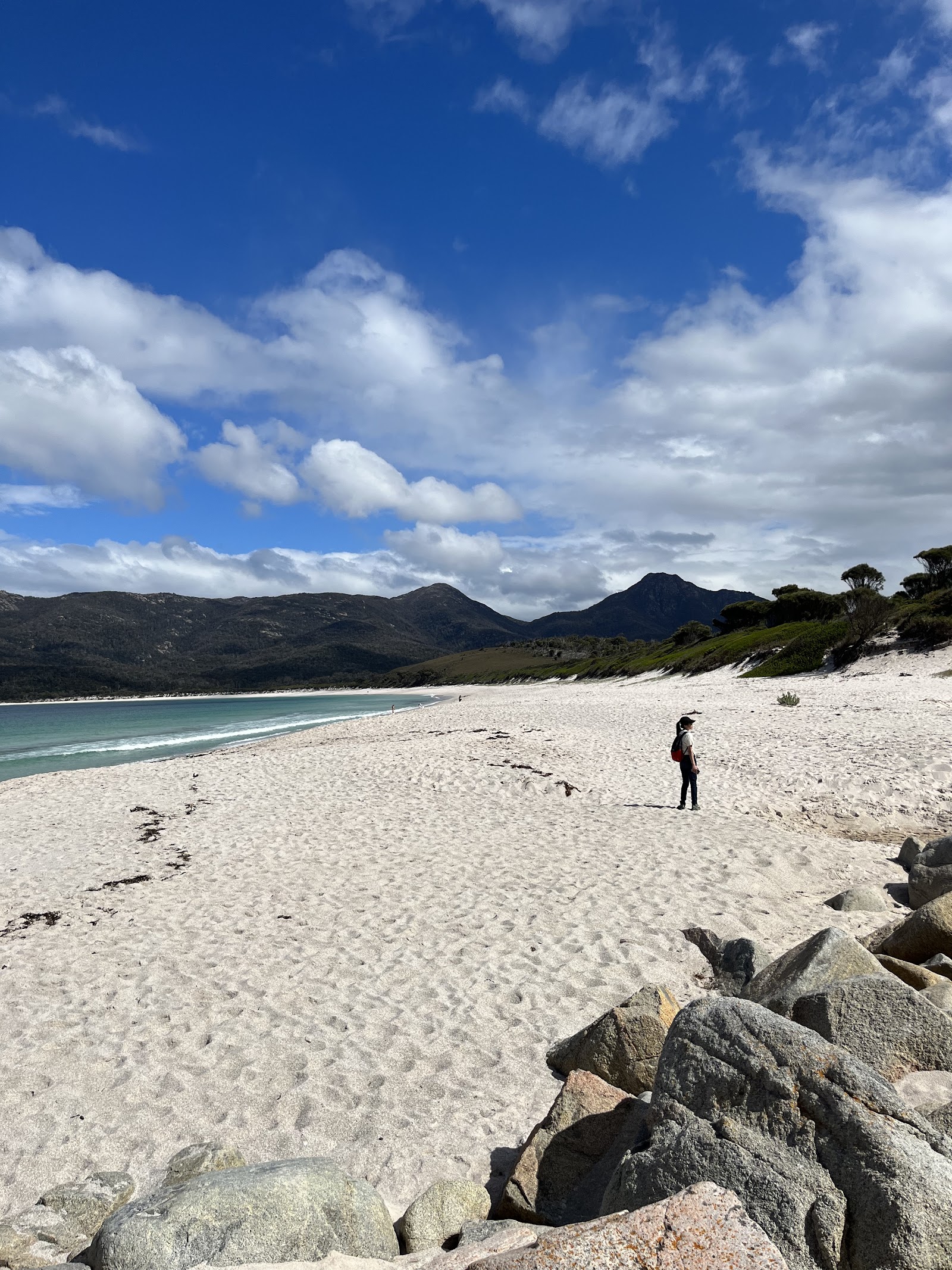 와인글래스 베이 해변