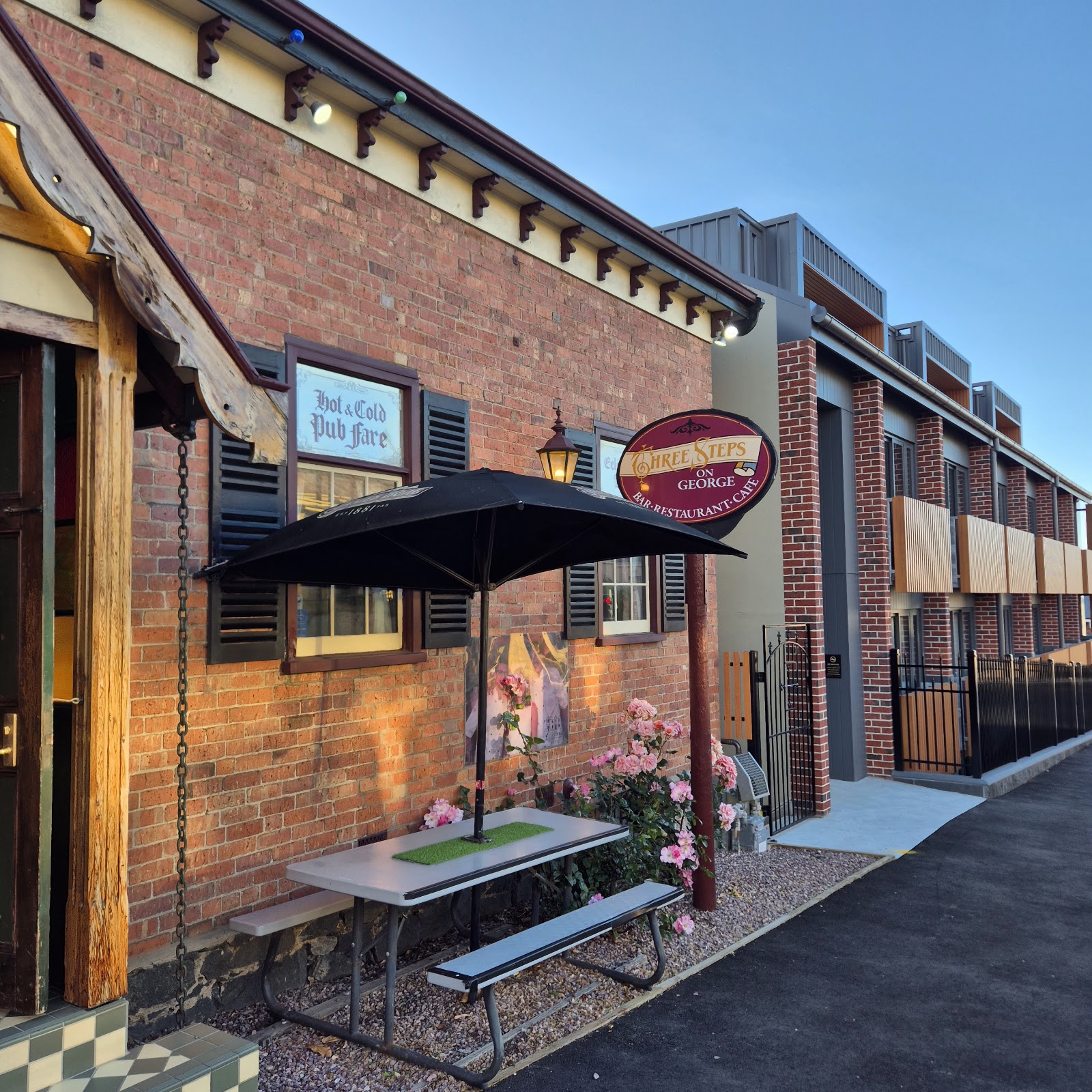 Three Steps On George