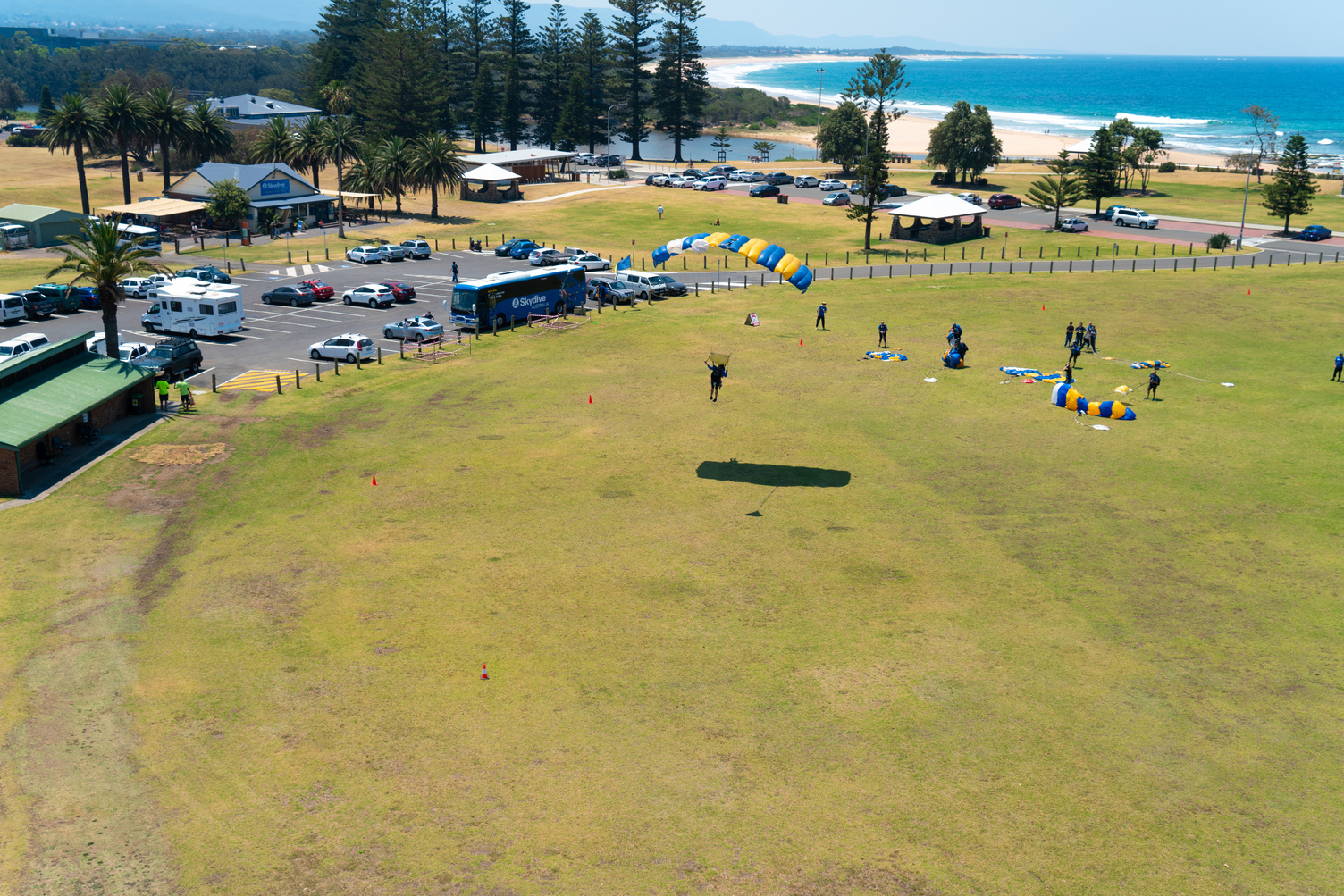 울릉공 스카이다이빙