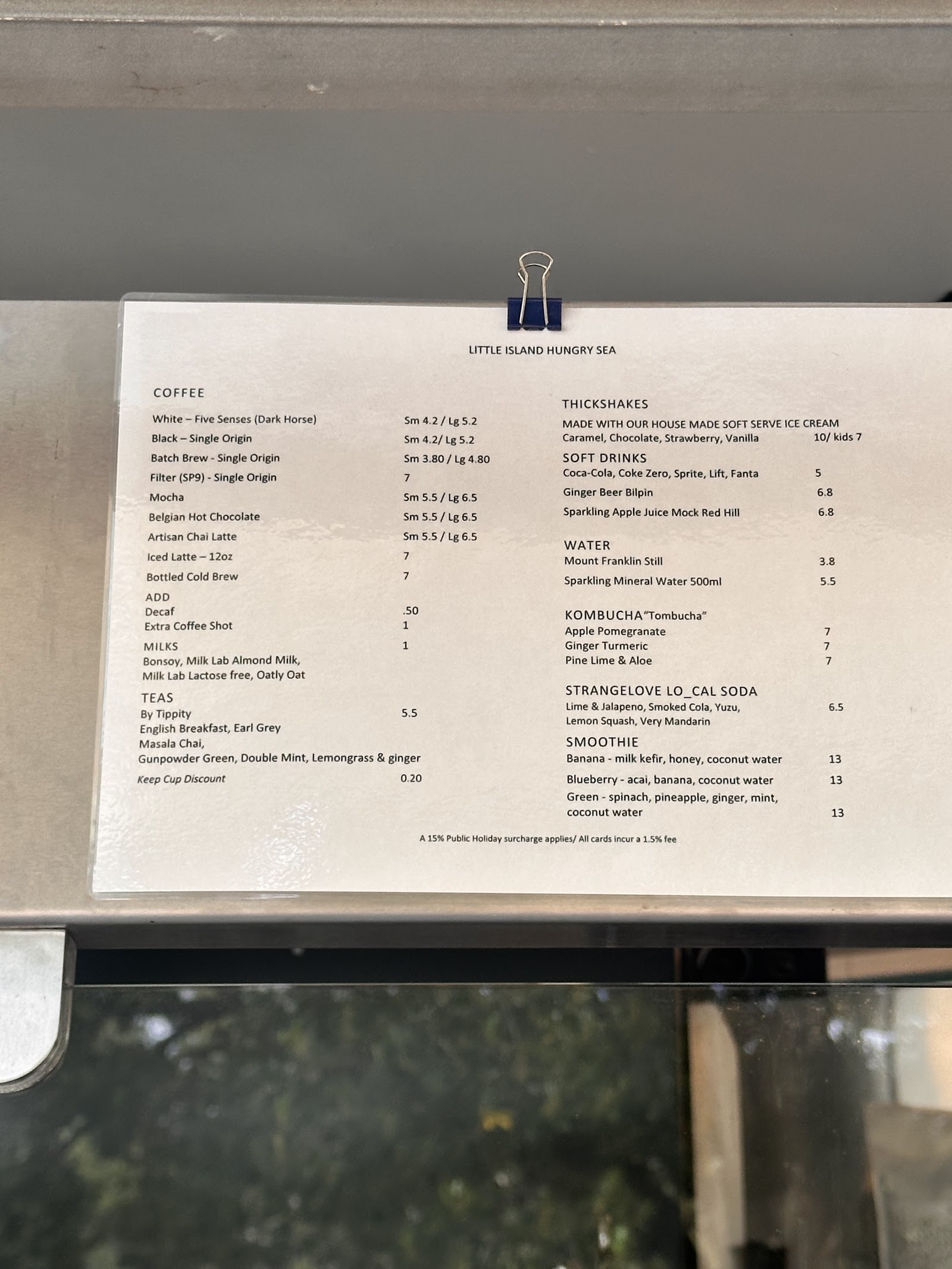 Little Island Hungry Sea