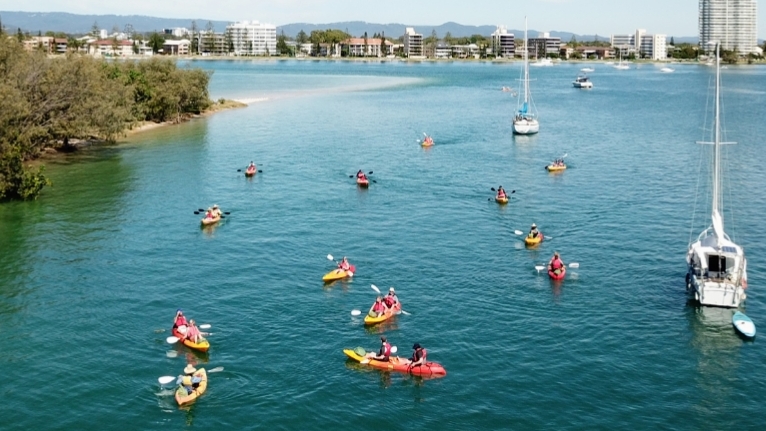 골드코스트 카약